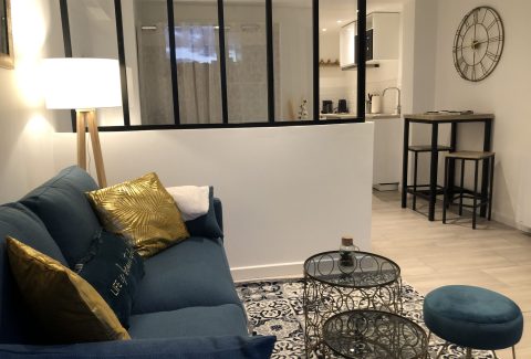 Création d'un studio loué en Location courte durée dans un garage