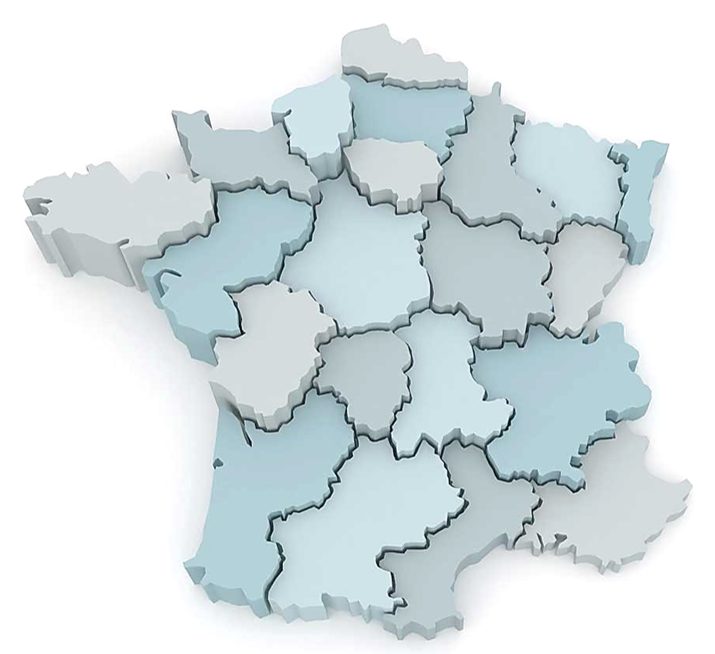 Carte de france IMONYA